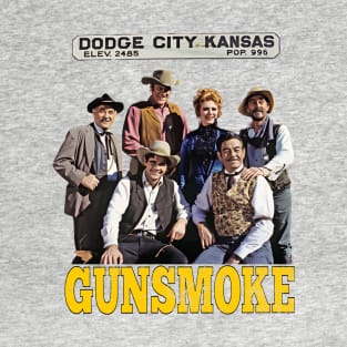 Gunsmoke - Group - 50s/60s Tv Western T-Shirt